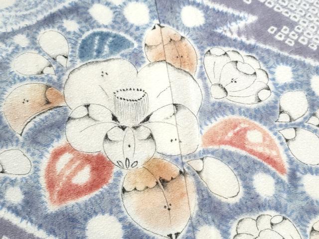 平和屋着物●訪問着 辻が花 手描き 正絹 逸品 CAAW7454yc