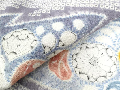 平和屋着物●訪問着 辻が花 手描き 正絹 逸品 CAAW7454yc