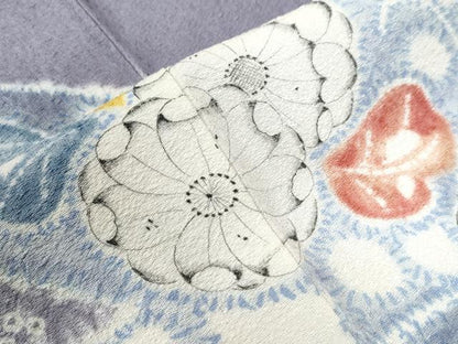 平和屋着物●訪問着 辻が花 手描き 正絹 逸品 CAAW7454yc