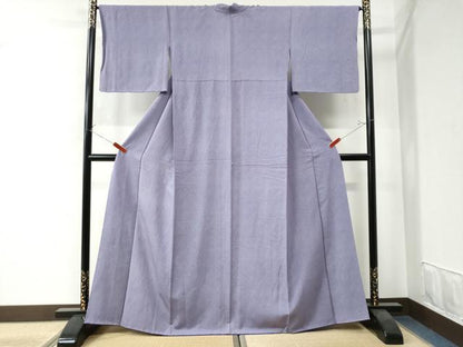 平和屋着物●伝統工芸士　保科信　江戸小紋　鮫小紋柄　正絹　逸品　CAAW7472yc