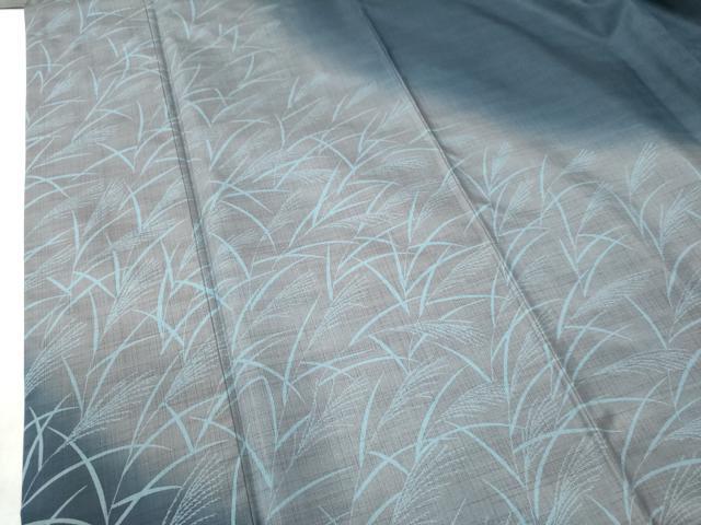 平和屋着物●訪問着 作家物 芒 正絹 逸品 CAAW7476yc