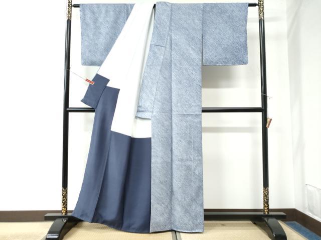平和屋着物●大変加工の良い総絞り小紋　正絹　逸品　未使用　CAAW7580yc