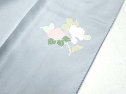 平和屋着物●訪問着 流水鶴枝花文 暈し染め 金彩 正絹 逸品 未使用 CAAW7634yc
