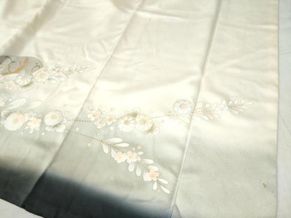 平和屋着物●訪問着　辻が花　暈し染め　金彩　正絹　逸品　CAAW7652yc