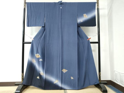 平和屋着物●訪問着 吉祥玩具文 暈し染め 金彩 正絹 逸品 CAAW7713yc
