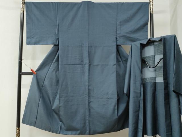平和屋着物●男性 本場大島紬 アンサンブル 100亀甲 総詰め 正絹 逸品 CAAW7729yc