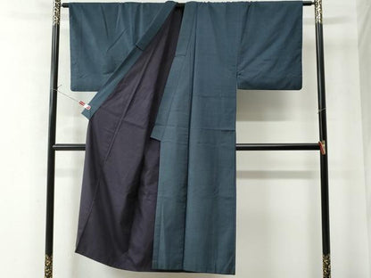 平和屋着物●男性 本場大島紬 アンサンブル 100亀甲 総詰め 正絹 逸品 CAAW7729yc