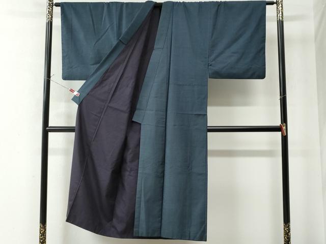 平和屋着物●男性 本場大島紬 アンサンブル 100亀甲 総詰め 正絹 逸品 CAAW7729yc