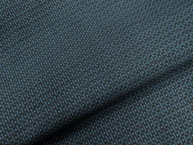 平和屋着物●男性 本場大島紬 アンサンブル 100亀甲 総詰め 正絹 逸品 CAAW7729yc
