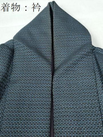 平和屋着物●男性 本場大島紬 アンサンブル 100亀甲 総詰め 正絹 逸品 CAAW7729yc