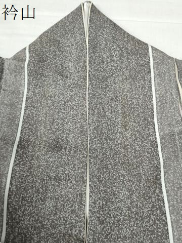 平和屋着物●上質な小紋 縞 正絹 逸品 CAAW7794yc
