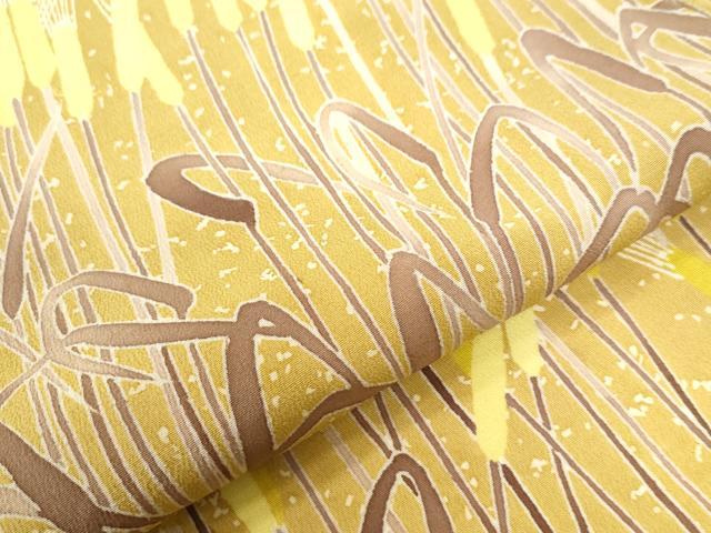 平和屋着物●訪問着 芒 正絹 逸品 未使用 CAAW7813yc