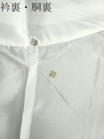 平和屋着物●訪問着 紬地 桐 正絹 逸品 未使用 CAAW7816yc