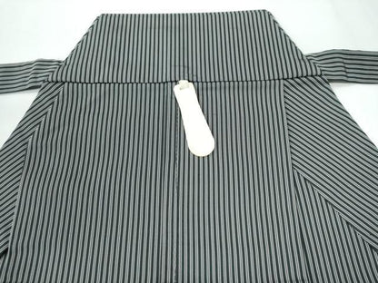 平和屋着物●男性　本場神代仙台平　馬乗り袴　縞　正絹　逸品　CAAW7848yc