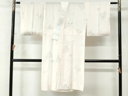 平和屋着物●長襦袢 無双仕立て 辻が花 金銀彩 正絹 逸品 CAAW7865yc