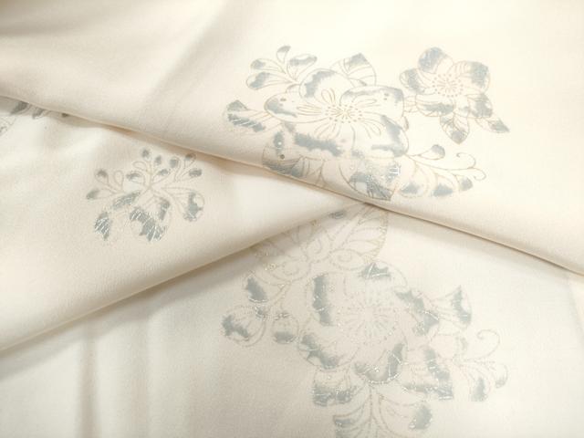 平和屋着物●長襦袢 無双仕立て 辻が花 金銀彩 正絹 逸品 CAAW7865yc