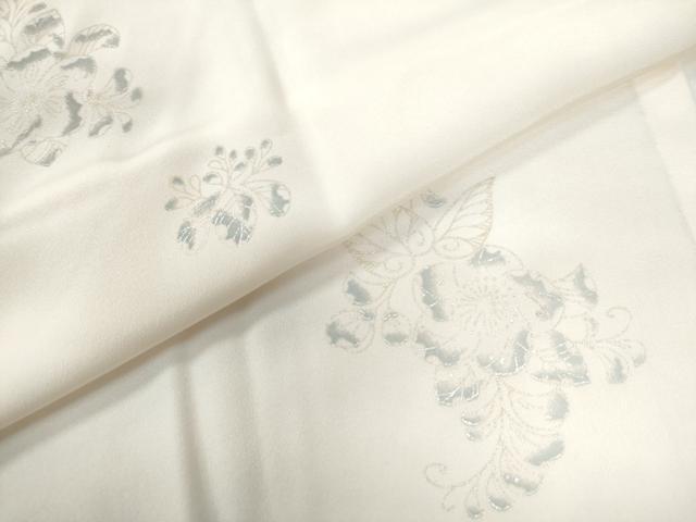 平和屋着物●長襦袢 無双仕立て 辻が花 金銀彩 正絹 逸品 CAAW7865yc