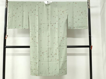 平和屋着物●長襦袢　袷　鈴　正絹　逸品　未使用　CAAW7887yc