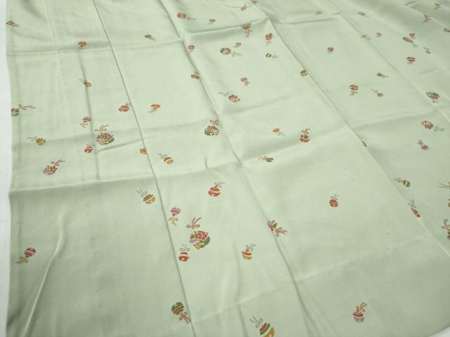 平和屋着物●長襦袢　袷　鈴　正絹　逸品　未使用　CAAW7887yc