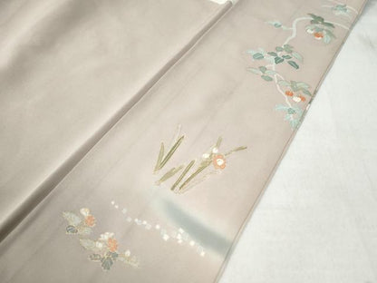 平和屋着物●豪華色留袖　童子遊び　琵琶　暈し染め　金彩　正絹　逸品　CAAW7890yc