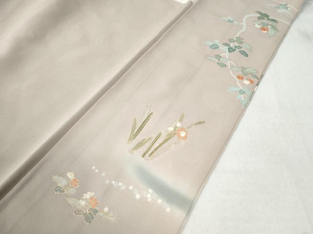 平和屋着物●豪華色留袖　童子遊び　琵琶　暈し染め　金彩　正絹　逸品　CAAW7890yc