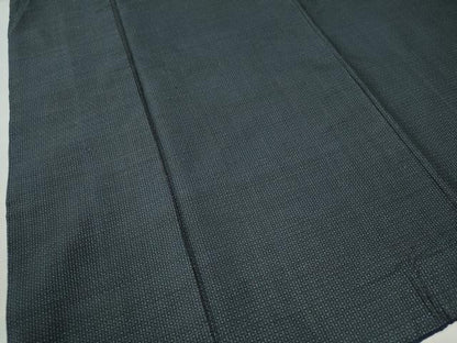平和屋着物●男性 本場大島紬 アンサンブル 80亀甲 総詰め 正絹 逸品 CAAW7936yc