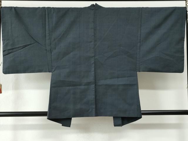平和屋着物●男性 本場大島紬 アンサンブル 80亀甲 総詰め 正絹 逸品 CAAW7936yc