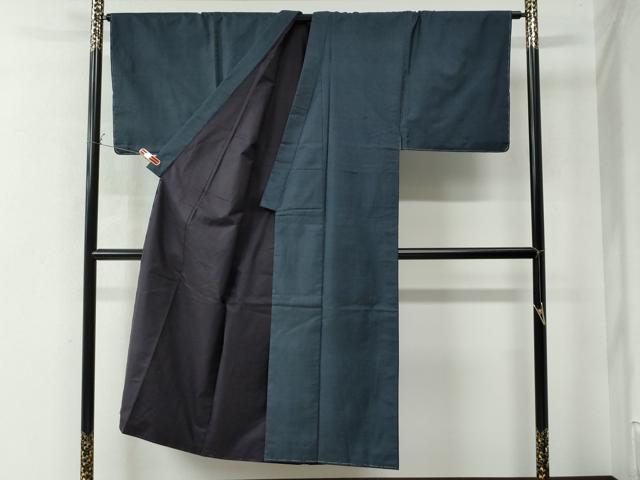 平和屋着物●男性　本場大島紬　アンサンブル　100亀甲　総詰め　正絹　逸品　未使用　CAAW7946yc
