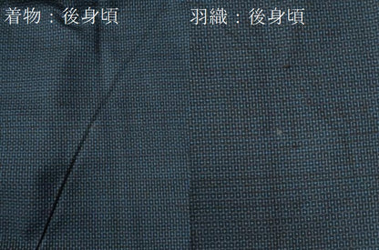 平和屋着物●男性 本場大島紬 アンサンブル 100亀甲 総詰め 正絹 逸品 未使用 CAAW7947yc
