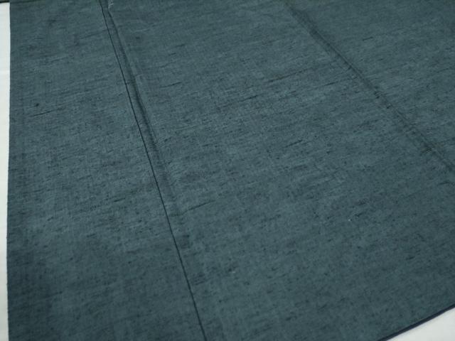 平和屋着物●男性 紬 アンサンブル 色無地 御召茶色 正絹 逸品 CAAW7949yc