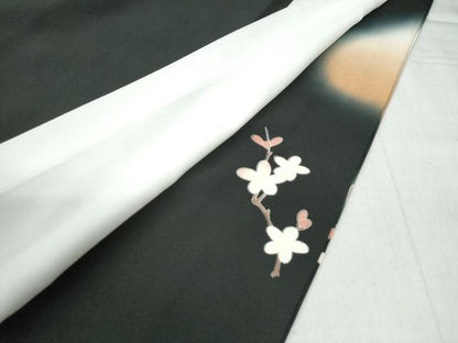 平和屋着物●豪華黒留袖 童子遊び 暈し染め 正絹 逸品 CAAW7955yc