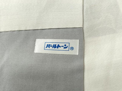 平和屋着物●訪問着　紬地　作家物　手描き　南天花文　正絹　逸品　CAAW8033yc