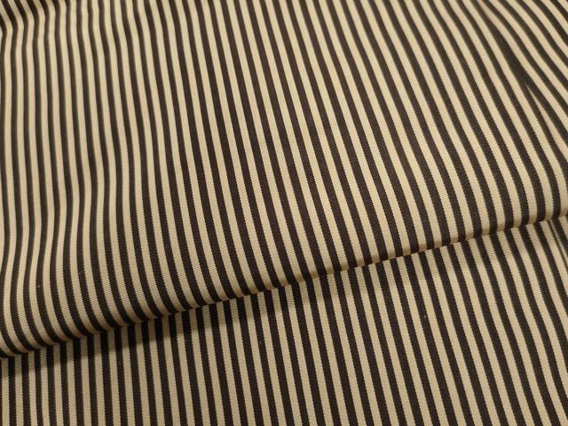 平和屋着物●男性　馬乗り袴　縞　正絹　逸品　CAAW8106yc