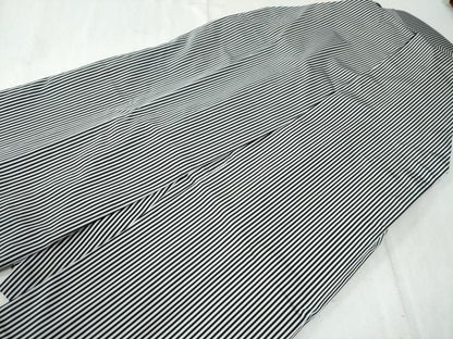 平和屋着物●男性　馬乗り袴　縞　正絹　逸品　CAAW8127yc