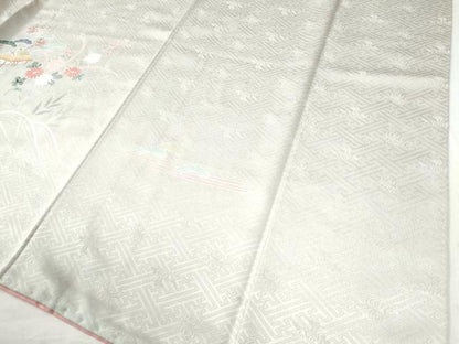 平和屋着物●訪問着 遠山風景文 暈し染め 金彩 正絹 逸品 CAAW8152yc