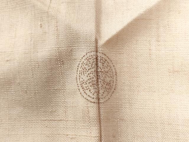 平和屋着物●訪問着　紬地　辻が花　手描き　金彩　正絹　逸品　CAAW8155yc