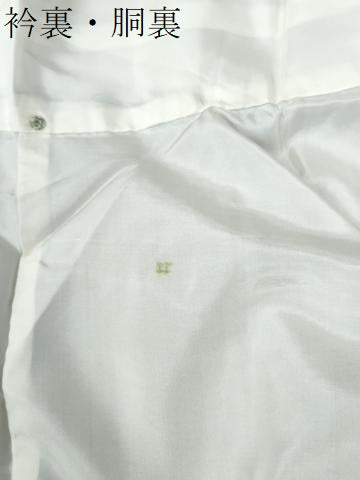 平和屋着物●結城紬 草花文 正絹 逸品 未使用 CAAW8294yc
