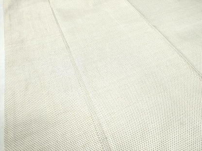 平和屋着物●本場大島紬 白大島 一元絣 正絹 逸品 CAAW8313yc