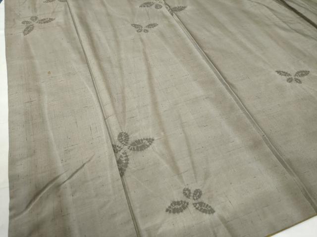 平和屋着物●上質な紬　絞り　舞蝶文　正絹　逸品　CAAW8328yc
