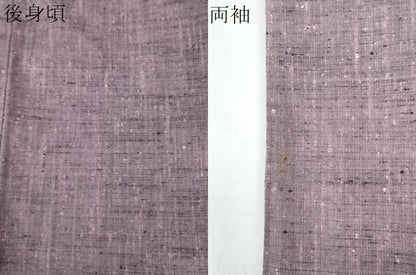 平和屋着物●上質な紬　霞文　正絹　逸品　CAAW8338yc