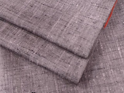 平和屋着物●上質な紬　霞文　正絹　逸品　CAAW8338yc