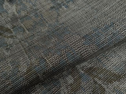 平和屋着物●上質な紬　枝花文　正絹　逸品　CAAW8339yc