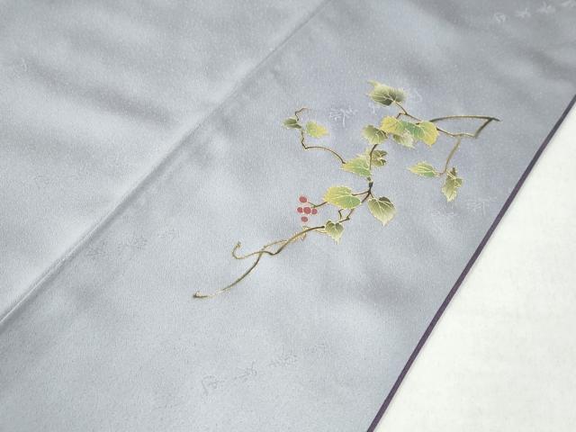 平和屋着物●螺鈿作家 甲斐泰造 訪問着 西洋風景文南天文 暈し染め 金彩 正絹 逸品 未使用 CAAW8376yc