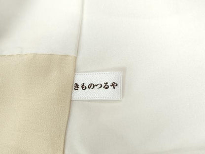 平和屋着物●訪問着 駒刺繍 鬘帯吉祥松竹梅花文 金彩 正絹 逸品 CAAW8400yc