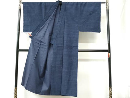 平和屋着物●男性 紬 アンサンブル 霞文 正絹 逸品 未使用 CAAW8479yc