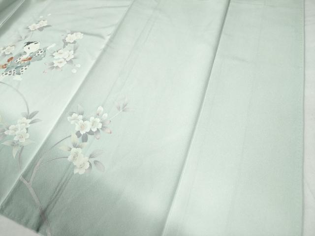 平和屋着物●訪問着 友禅 童子遊び 暈し染め 正絹 逸品 CAAW8484yc