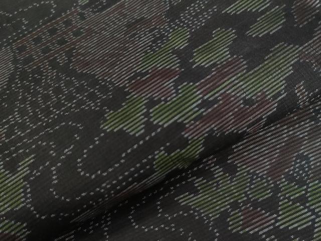 平和屋着物●本場大島紬　御所解文　正絹　逸品　CAAW8542yc