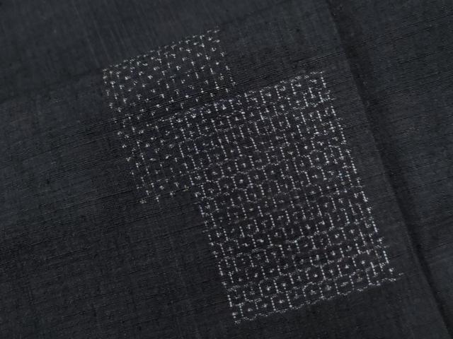 平和屋着物●本場結城紬　重要無形文化財　80亀甲　飛び亀甲柄　色紙重ね文　高島屋扱い　正絹　逸品　CABE2861yc