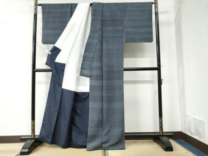 平和屋着物●訪問着 江戸小紋 寄せ小紋柄 正絹 逸品 CAAW8625yc