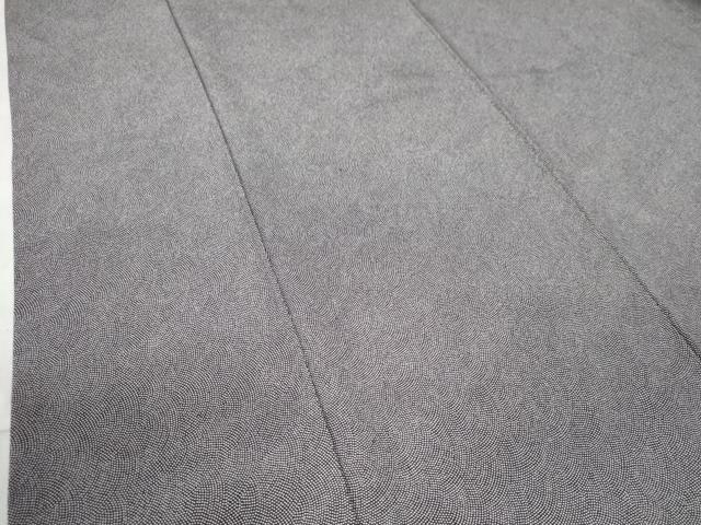 平和屋着物●伝統工芸士 廣瀬雄望 江戸小紋 鮫小紋柄 正絹 逸品 CAAW8626yc